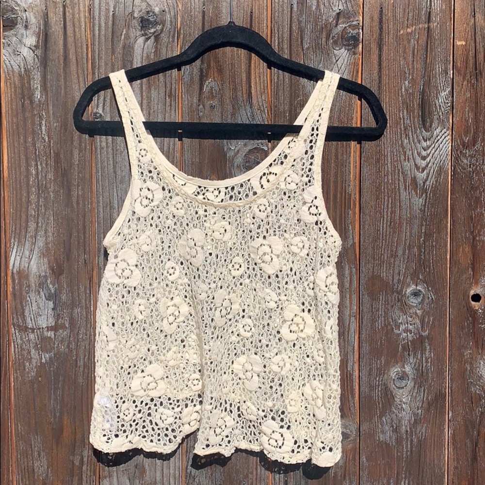 Cute lace tank